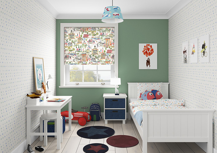 Out And About, Paintbox - Roman Blind - Image 5